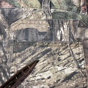 Mossy Oak Cargo Pants Women Medium Camo‎ Break-Up Pink Logo Drawstring Hem thumbnail 8