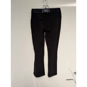 Lululemon Groove‎ Pant Crop Black Flare Leggings LW6989S Size 6 Mens Womens thumbnail 2