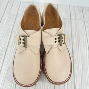 Oasis Society Sarah platform buckle block chunky heel shoes Maryjanes tan size 9 thumbnail 5