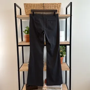 Express Vintage Editor Flare Mid-Rise Woven Dress Pant Trouser, 4 thumbnail 5