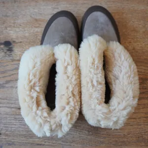 Dansko Women's Size 38 Shearling Suede Ankle Boots Grey Comfort Casual Fall thumbnail 6
