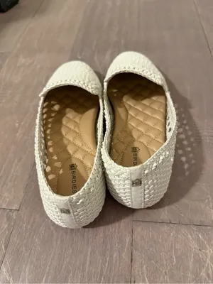 Birdies White Woven Starling Slip-On Women’s Loafers/Flats Size 7 thumbnail 3