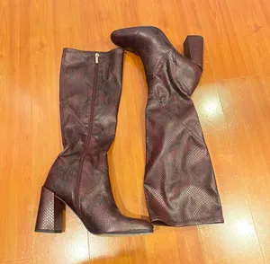 Franco Sarto Red Snake Gardenia Boots thumbnail 2