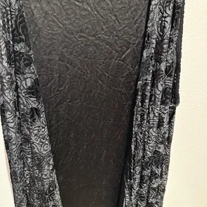 Daytrip black velvet vest size large thumbnail 2