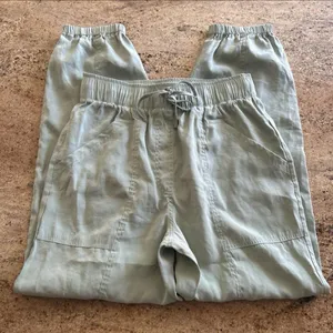 (NWOT) Abercrombie & Fitch Utility Jogger in Mint Green, Small thumbnail 4