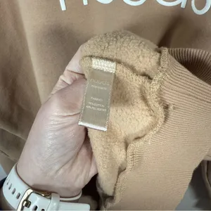 Nuuds Pullover Scottsdale Arizona Cactus Crewneck Tan Beige Size Large L thumbnail 5