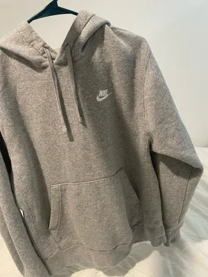 Nike grey hoodie thumbnail 6