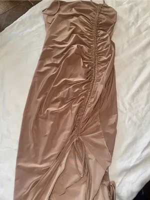Women’s Dress in Nude Tan Size undefined thumbnail 4