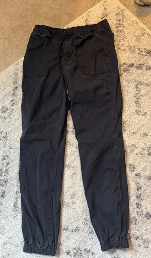 American Eagle Outfitters Black Joggers thumbnail 1