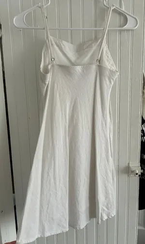 Abercrombie White Mini Dress thumbnail 3