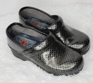 Dansko XP slip on clog walking job nursing shoes alligator print sz 6 thumbnail 1