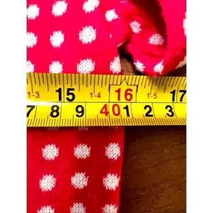 Merona Womens Pink White Polka Dot Cardigan Sweater Button Small Worn By Actress thumbnail 5