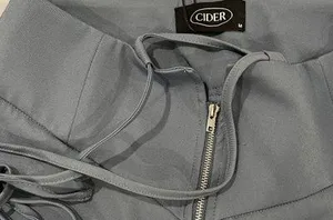 Cider Fashion Dress Pants With Waist Ties thumbnail 5