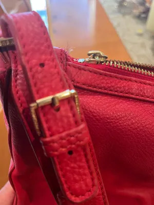 Tory Burch Beautiful Red Leather TB large hobo bag thumbnail 2