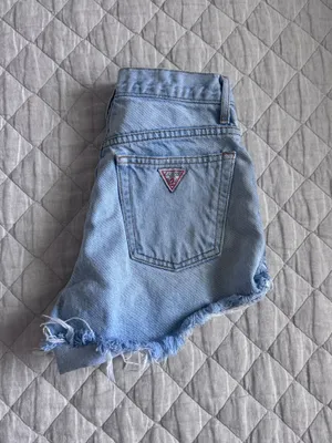 Vintage Guess Shorts Denim Distressed thumbnail 2