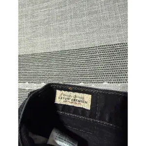 Levis Premium 501 Original Shorts Black Distressed Cutoff‎ Button Fly Womens 27 thumbnail 8
