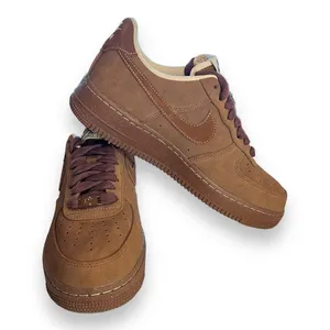 Nike Womens Air Force 1 Low Cacao‎ Wow Size 9.5 FQ8901-259 thumbnail 3