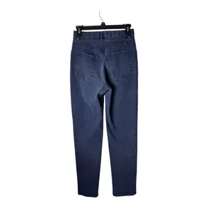 St John Jeans Women 4 Blue Medium Denim High Rise Tapered Leg Mom‎ Luxury Preppy thumbnail 2