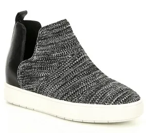Flyknit Slip-On Black Wedge Sneakers A17‎ thumbnail 1