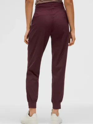 Lululemon Dance Studio Mid-Rise Jogger Full Length - Bergundy thumbnail 2