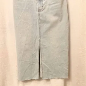 Unpublished Wyatt Twin Flame Denim Maxi Dress Size Medium thumbnail 12