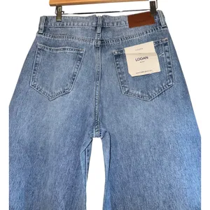 Hidden Logan Dad Jeans‎ Women's 27 Wide Leg Distressed Baggy Medium Wash New thumbnail 8