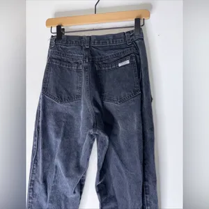 Vintage Dena Black Tapered Mom Gothic Hip Hop Jeans‎ Size 10 thumbnail 4