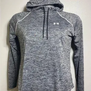 Under Armour Gray Hoodie Sweatshirt thumbnail 1
