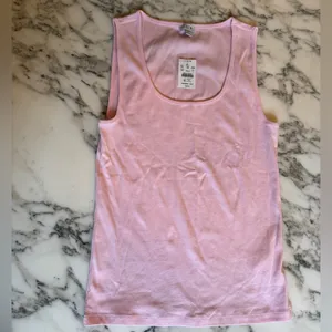 NWT J Crew tank Pink 💕 Sz L CG040 Sold out! thumbnail 2