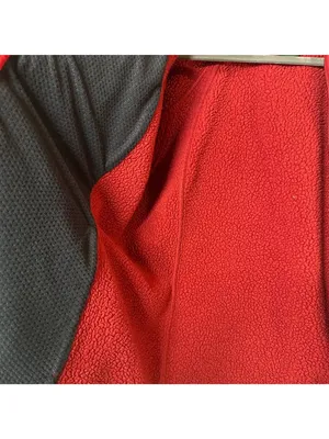 L.L. Bean Women’s Large Red Jacket Colorblock Fleece Lined Outdoor Hiking Cabin thumbnail 6