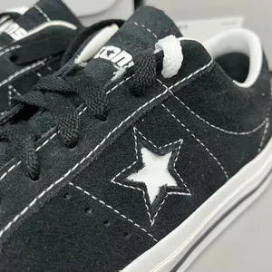 Converse Men's Black Trainers thumbnail 3