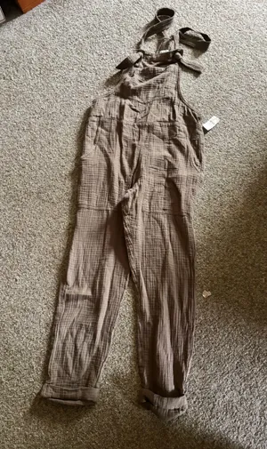 Aerie Cotton Gauze Overalls thumbnail 1