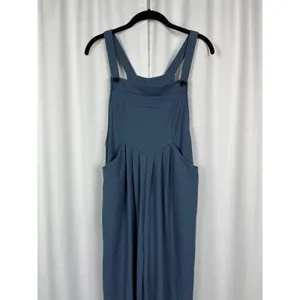 Halara Blue Jogger Bottom Overalls Sz.M NWT thumbnail 7