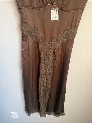 NEW Free People Pink Skies Midi Dress thumbnail 6