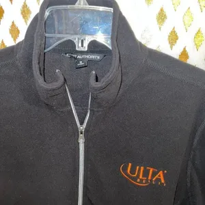 Ulta quarter zip sweater fleece black size S thumbnail 2
