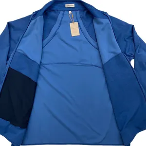 Peter Millar Vista‎ Hybrid Full Zip Golf Jacket Sailor Blue XXL NWT thumbnail 4