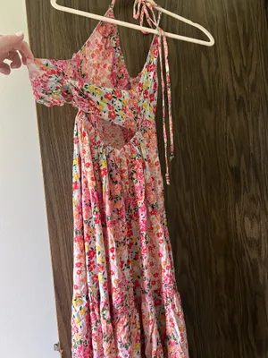 Angie floral dress thumbnail 5