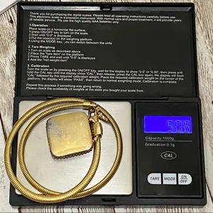 Vintage Gold tone Coin Medallion Necklace thumbnail 9