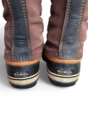 Sorel Joan of Arctic Tall Fur Trim Lace-up Winter Boots Size 7 thumbnail 6