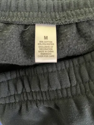 PLAYBOY by PacSun Black Sweatpants Shorts thumbnail 3