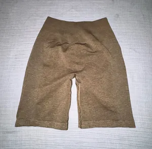 Alphalete Brown High-Rise Bike Shorts thumbnail 1