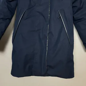 The North Face Parka Jacket Coat Women Navy Blue Hood Insulated NO‎ FUR TRIM Sml thumbnail 4