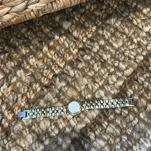 Bulova Women Watch Stainless Steel Gold Silver WR Battery White Date Quartz thumbnail 12