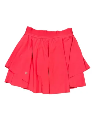 LULULEMON Pink Court Rival High Rise Tennis Skirt Shorts attached 4 thumbnail 5