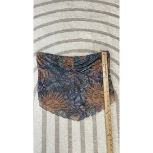 Romwe Whimsigoth Mesh Halter Top Beaded Sun Moon Print Boho Hippie Grunge Y2K Fest XL thumbnail 10