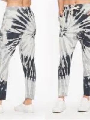 Electric & Rose Tie-Dye Matching Sweats Set Medium thumbnail 2