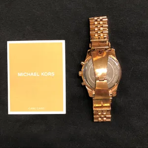 Rose gold Michael Kors watch thumbnail 3