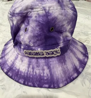 Panama jack Unisex Purple Tie Dye Bucket Hat One Size Summer Casual thumbnail 1