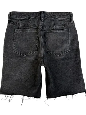 EUC Free People We The Free Black Denim Shorts Size 25 thumbnail 6