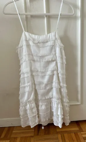 Molina Mini Dress White thumbnail 1